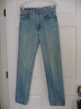 VINTAGE LEVI’S RED TAG JEANS 32 x 31   item #4